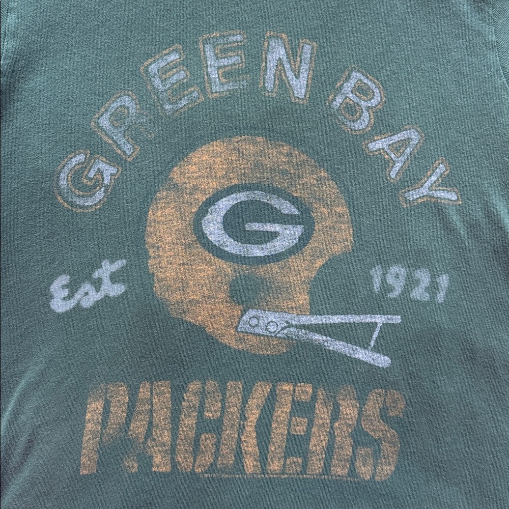 Junk Food Clothing Green Packers Tee 🏈